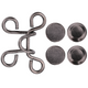 Instant Tool-Free Waist Adjustment Buttons - (Set of 4)